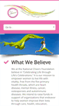 Mobile Screenshot of nationalcheersfoundation.org